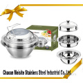 Stainless steel UFO steam pot cookware set